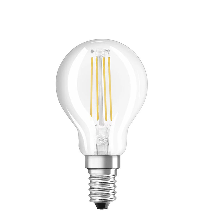 LED-E14 4,4W 470lm MiniGl DIM Fil Osram