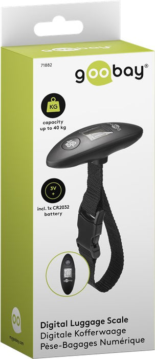 Digitale Kofferwaage Basic bis 40kg