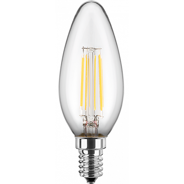 LED-E14 5W=40W Filament Kerze dimmbar