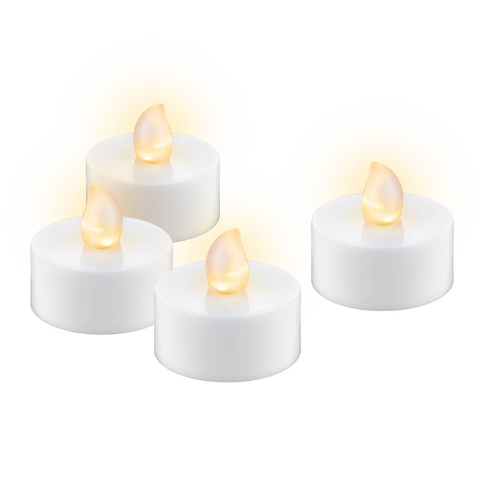 LED-Teelicht 4er mit 6h Timer & CR2032