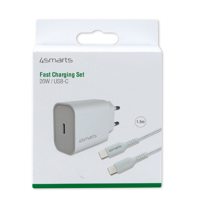 USB-Netzteil Set 20W PD USB-C->USB-C