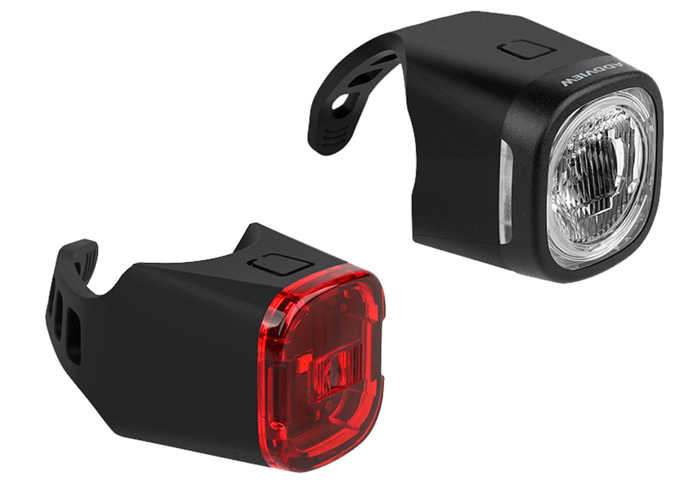 Fahrrad-Leuchtenset TWINS ADDVIEW USB-C