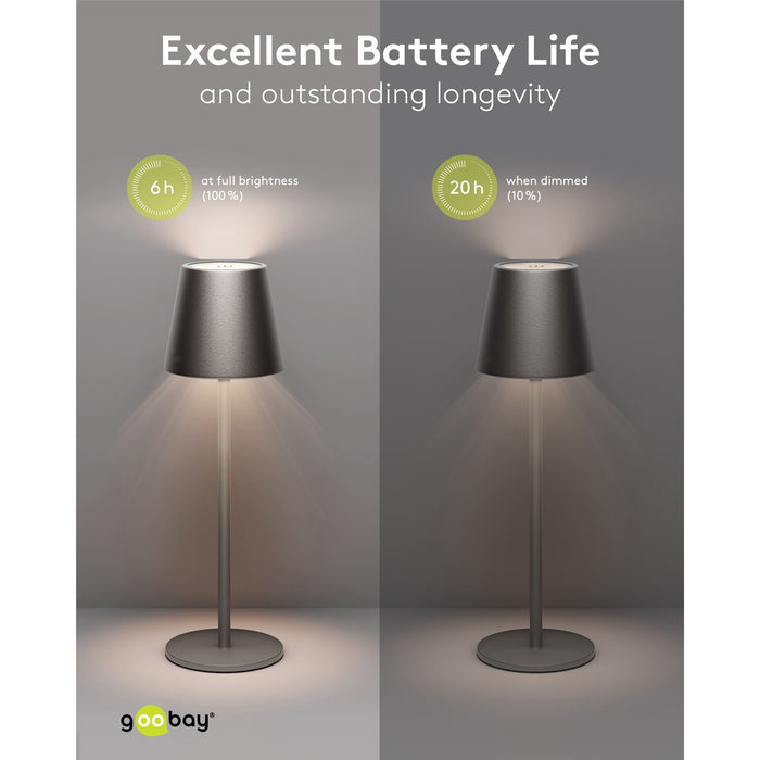LED-Tischleuchte 3000K 170lm goobay M