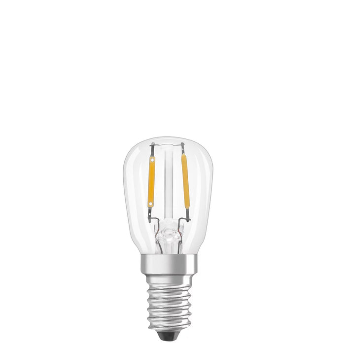 LED-E14 1,3W 110lm klar 2700K OSRAM