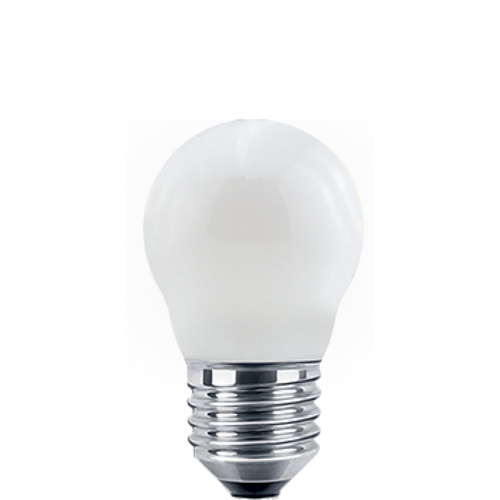 LED-E27 4,5W=40W Tropfen Opal