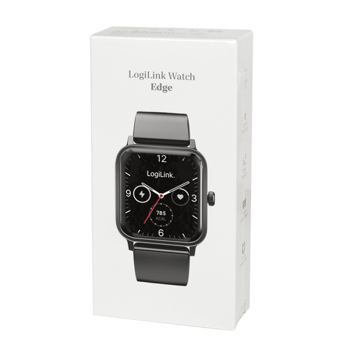 Smartwatch "Edge", 1,83" LCD-Touchscreen, BT 5.2, IP68