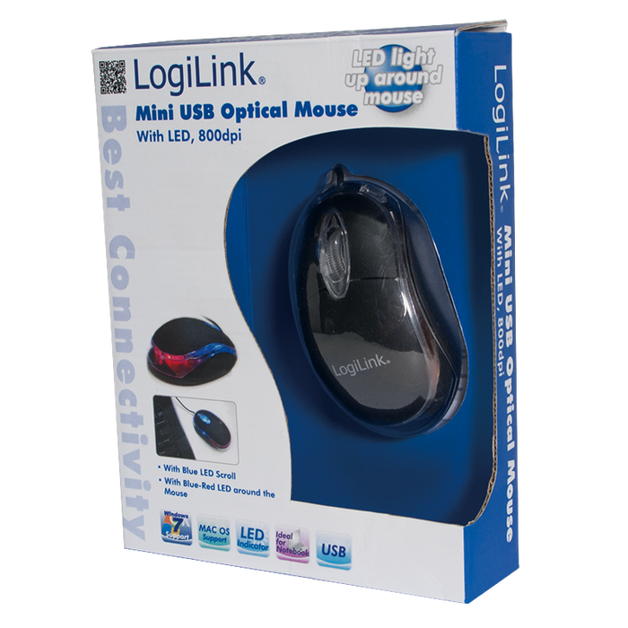 Maus mini 800dpi USB