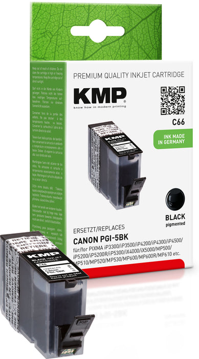 Canon KMP PGI-5Bk Chip schwarz 26ml