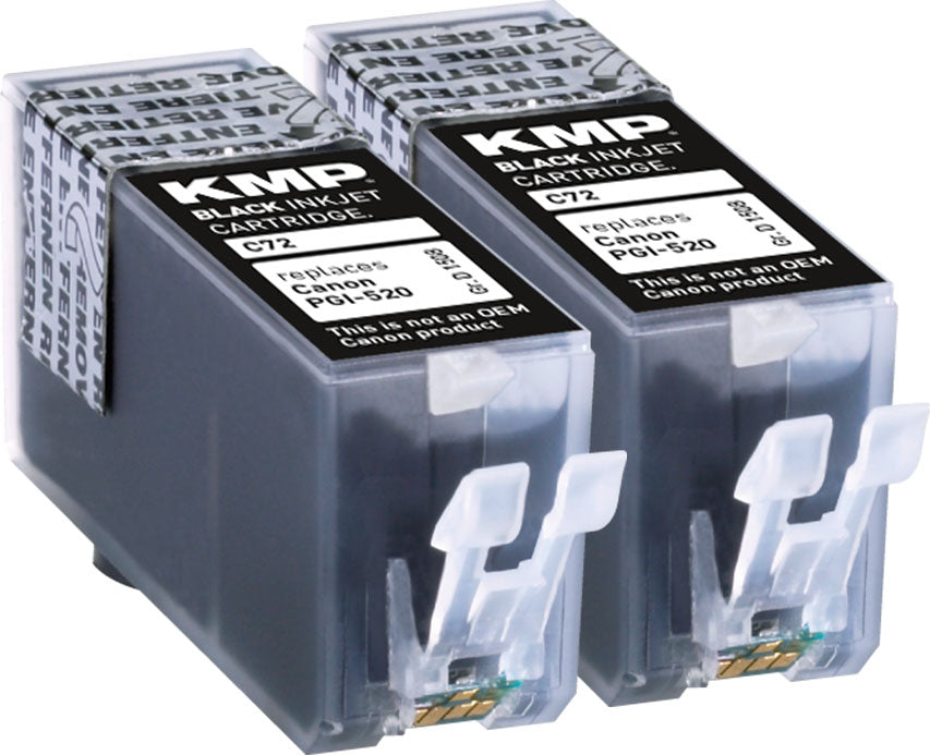 Canon KMP C72D Doppelpack PGI-520BK