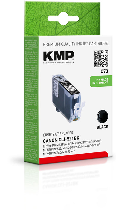 Canon KMP CLI-521BK Pixma IP3600/4600/