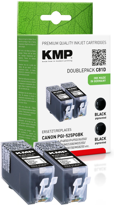 Canon KMP C81D PGI-525PGBK Doppelpack