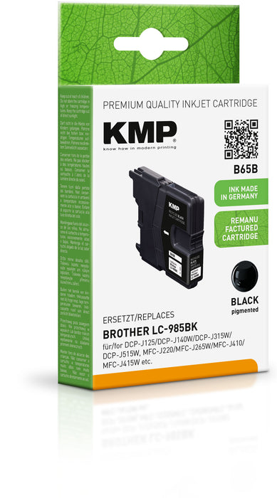 Tintenpatrone | Brother | LC-985 | Schwarz | KMP