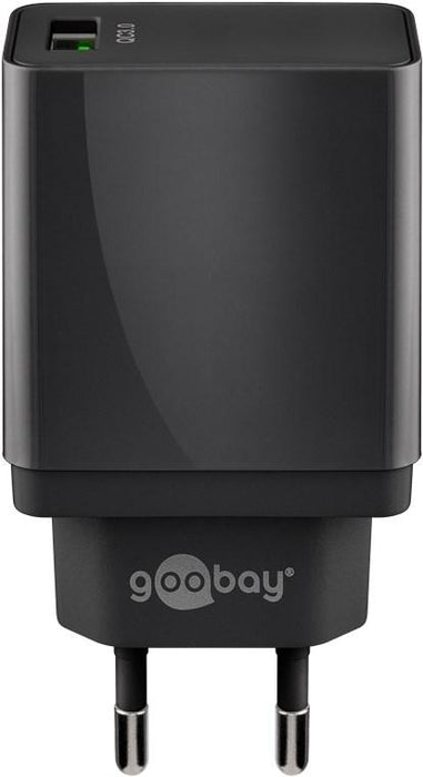 USB-Netzteil 18W QC3.0 sw goobay