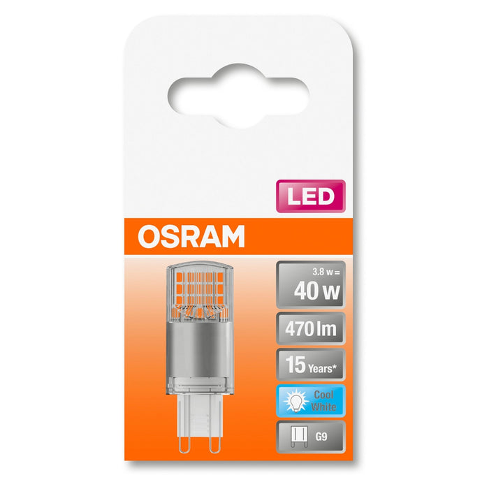 LED-G9 5W 470lm klar 4000K OSRAM