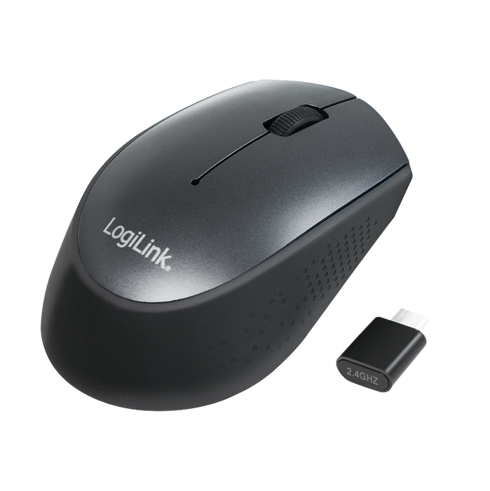 Maus Funk 1200dpi, USB-C Empfänger