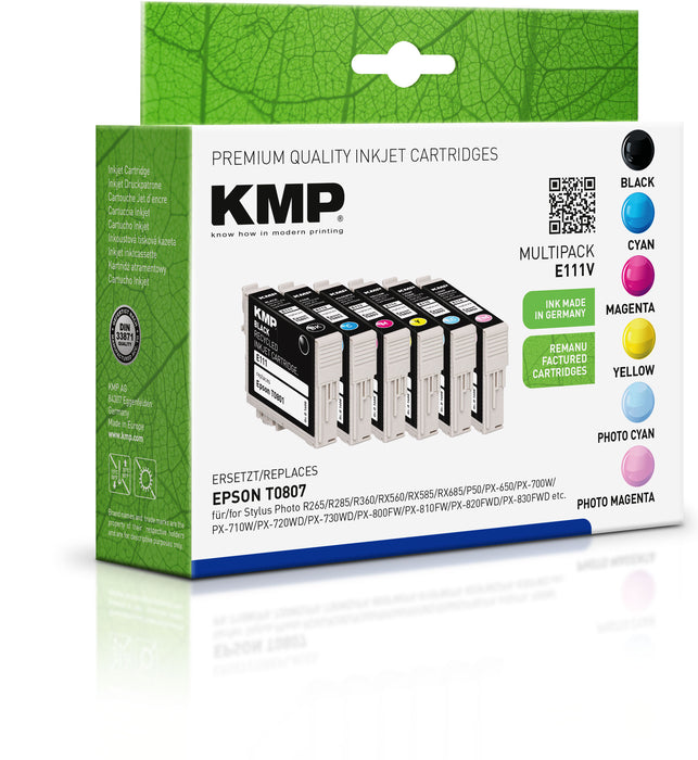 Tintenpatronen | Epson | T0807 | Multipack | KMP