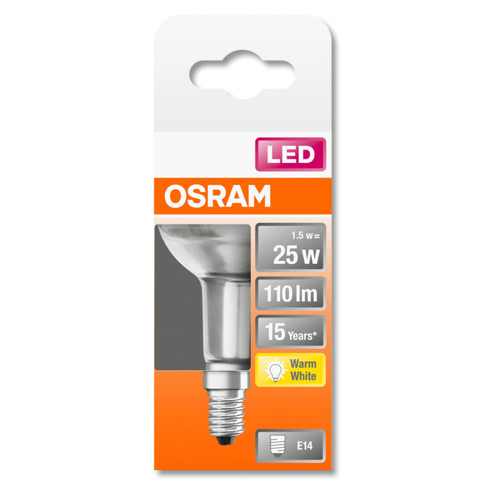 LED-E14 2W=25W 150lm R50 36° Filament