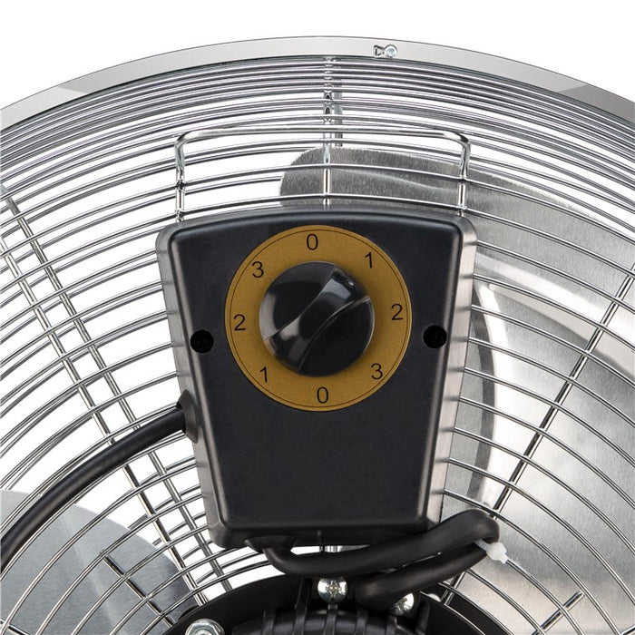 Bodenventilator 40cm 90W 3-Stufen Metall
