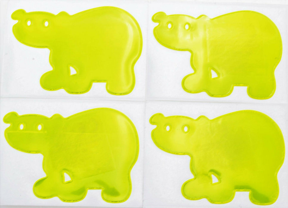 Reflektor Aufkleber Bär gelb