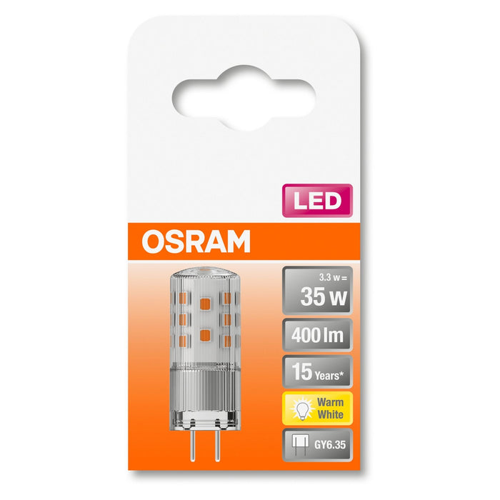 LED-GY6.35 3,3W 400m klar 2700K OSRAM