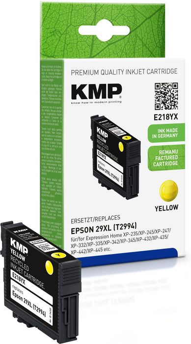 Tintenpatrone | Epson | 29 XL | T2994 | Yellow | KMP