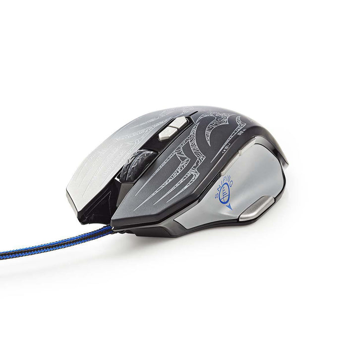 Maus USB | 9-Tasten | 4000dpi | Gaming | Nedis