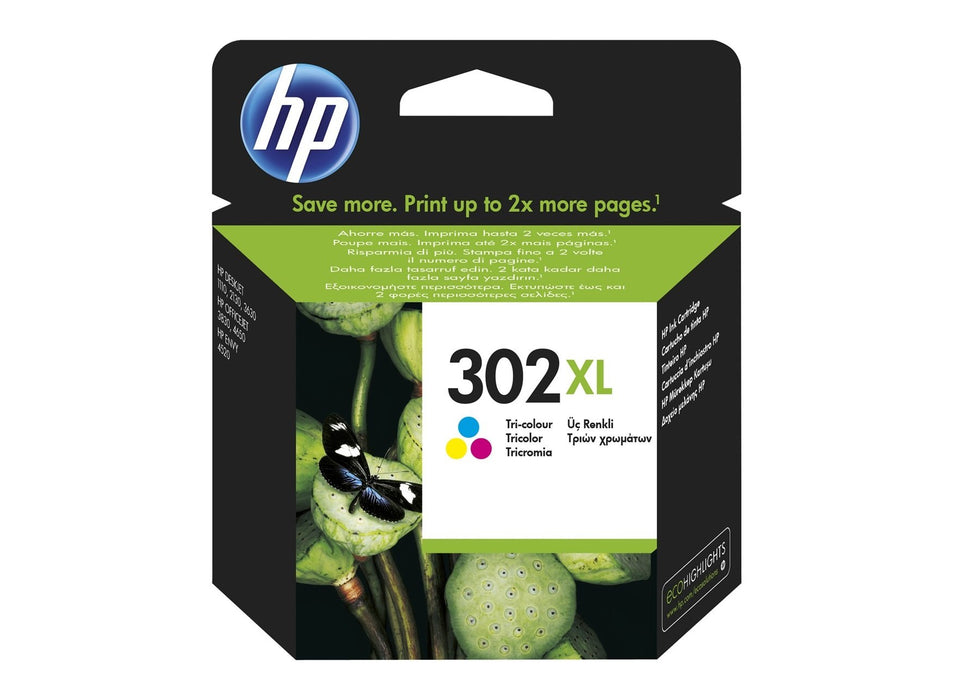 HP F6U67AE 302 XL Farbe Original