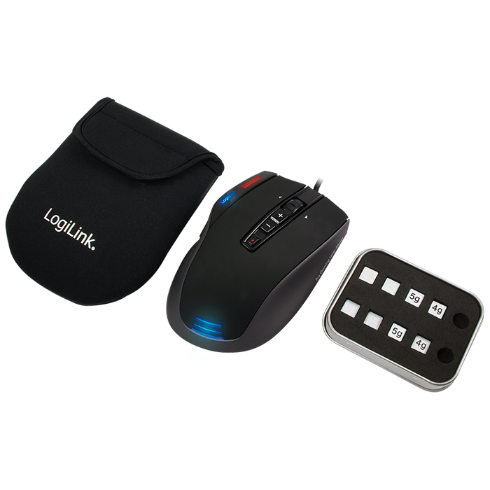 Maus Gamer 10-button, 6000dpi LogiLink