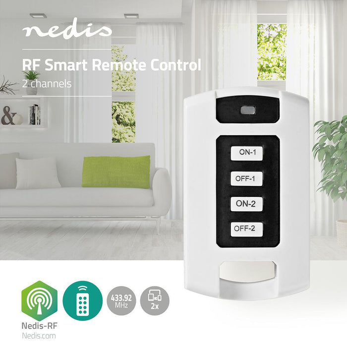 RF-Fernbedienung 2 Kanäle nedis