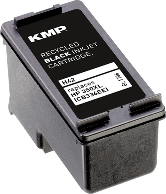 HP KMP H42 350XL schwarz wiederbefüllt