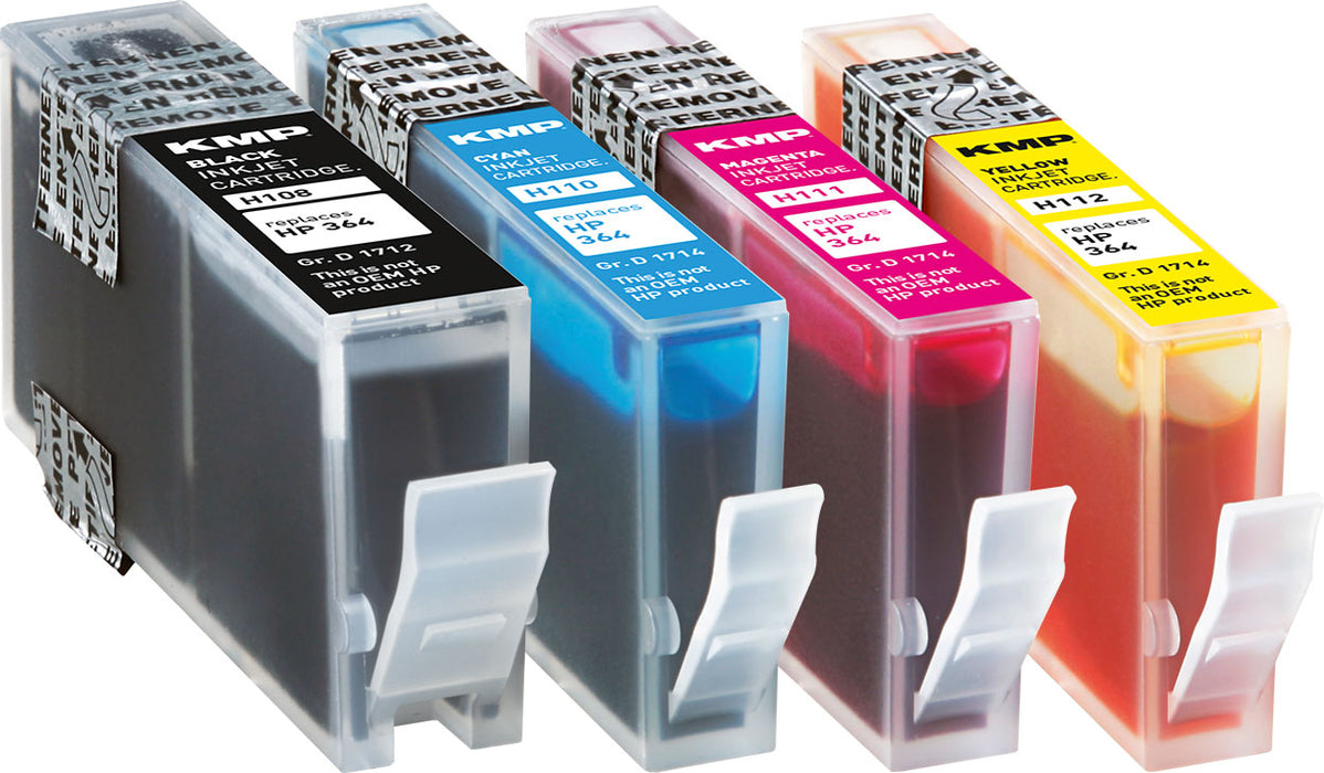 HP KMP Tintenset H108V 1 x schwarz,