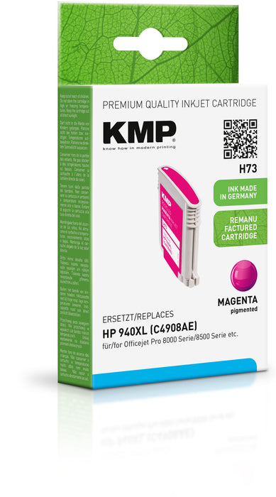 Tintenpatrone | HP | 940 XL | Magenta | KMP