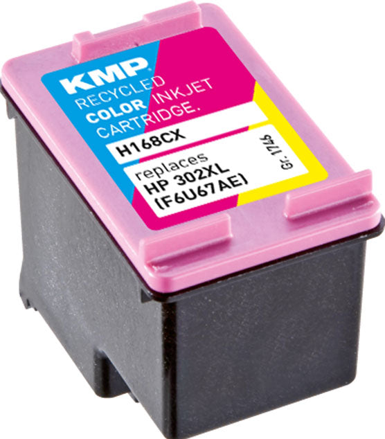 HP KMP H168CX 302XL farbig F6U65AE