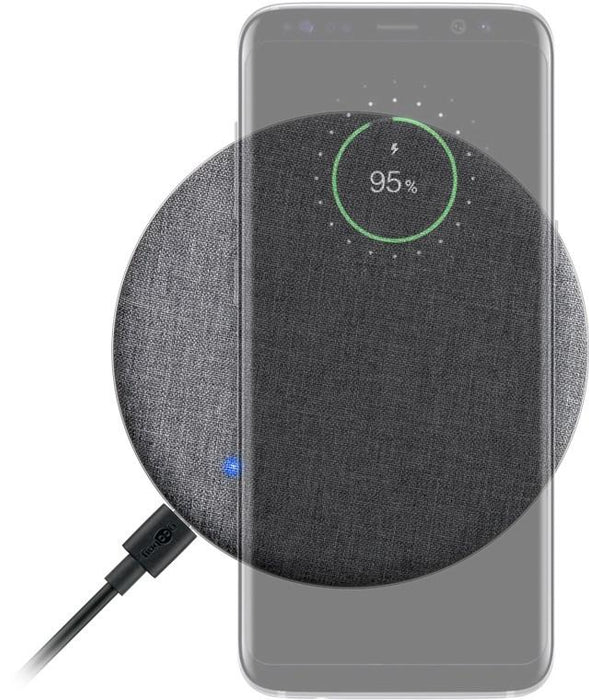 Qi Ladepad Alu goobay 10W exkl. Netzteil