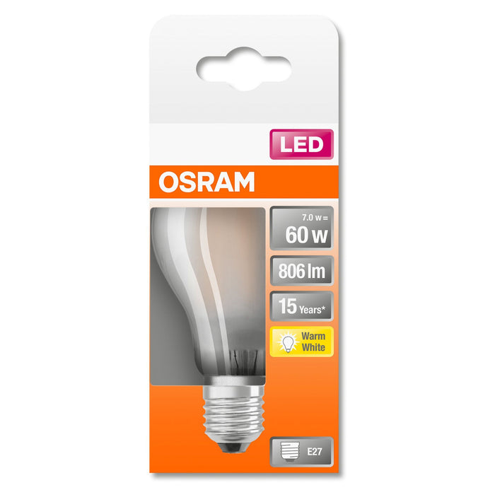 LED-E27 8W 806lm A60 RETROFIT matt OSRAM