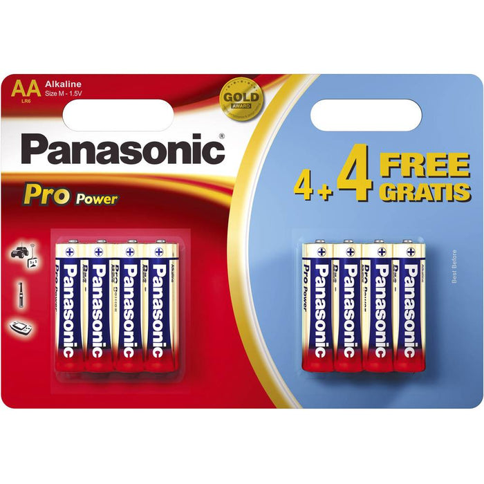Mignon Panasonic Pro Power 4+4 gratis!