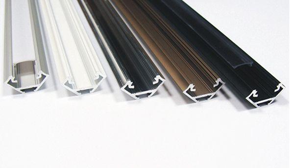 Alu-Profil 2m silber eloxiert, NZA Eckig