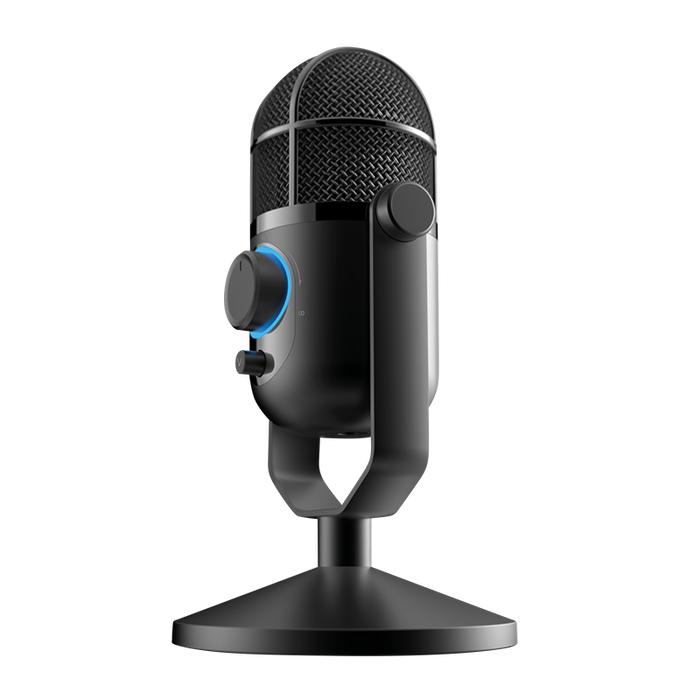 USB HD Mikrofon in Studio-Qualität Schwarz